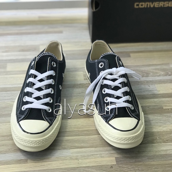 NWT Converse AdVulk Ctas 70 OX Black LT W AUTHENTI - Picture 5 of 8